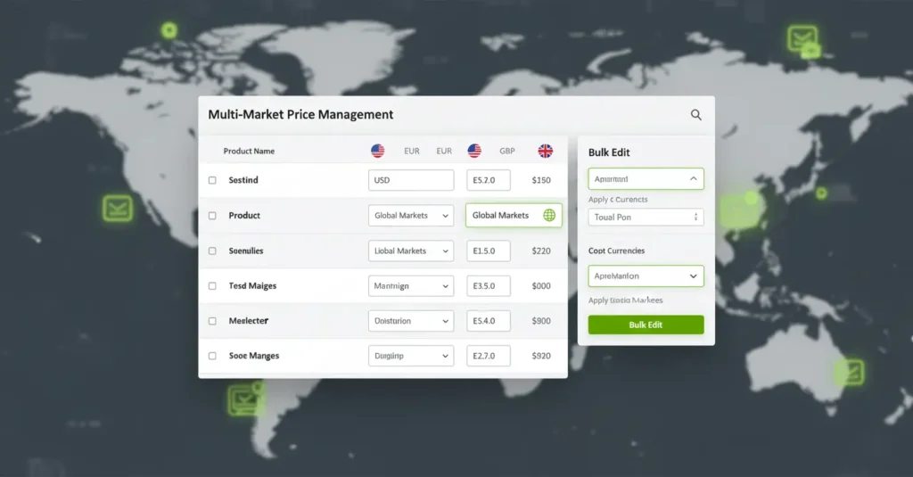 Feature multi market price management min